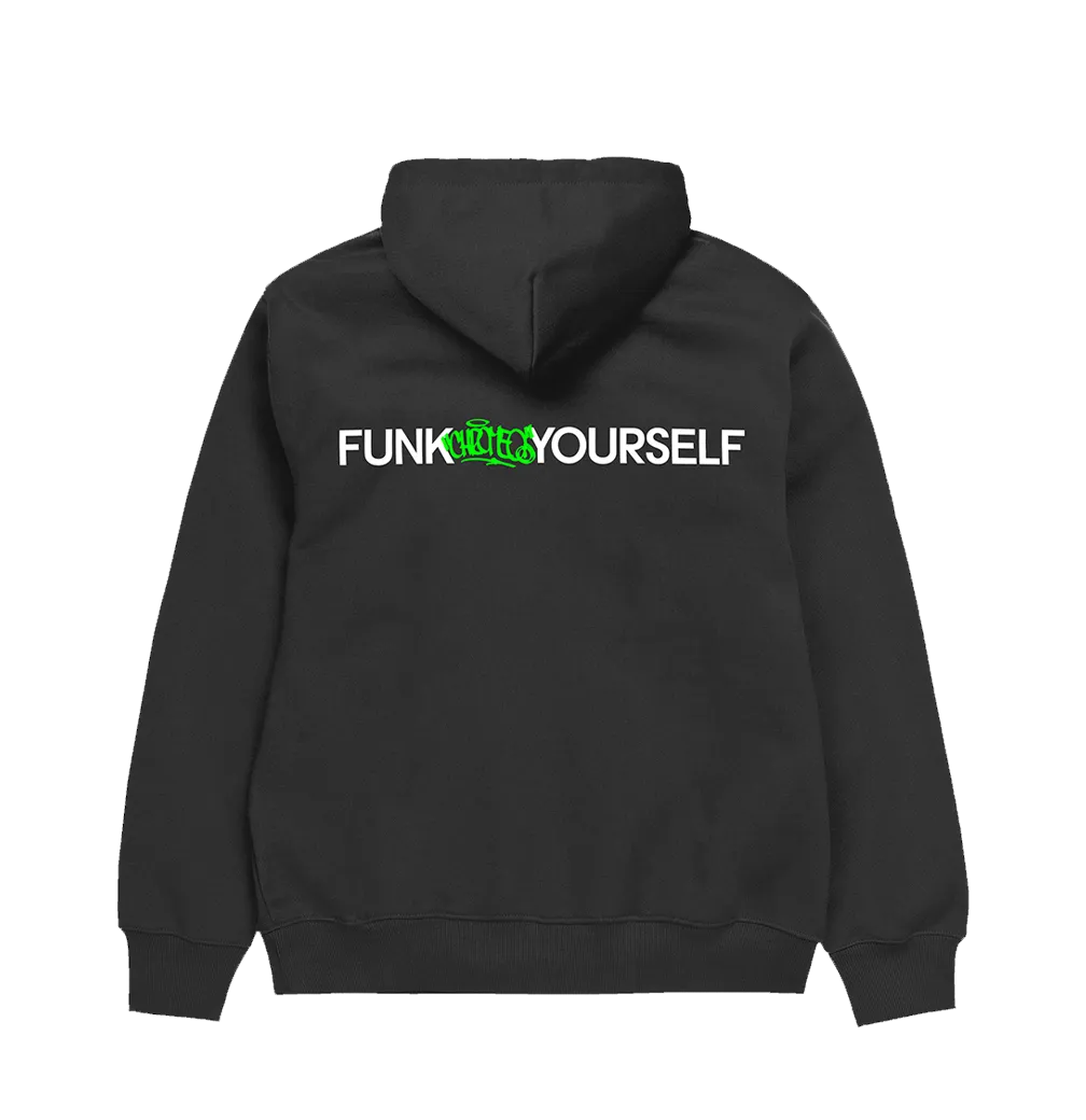 FUNK YOURSELF GRAF HOODIE (BLACK)