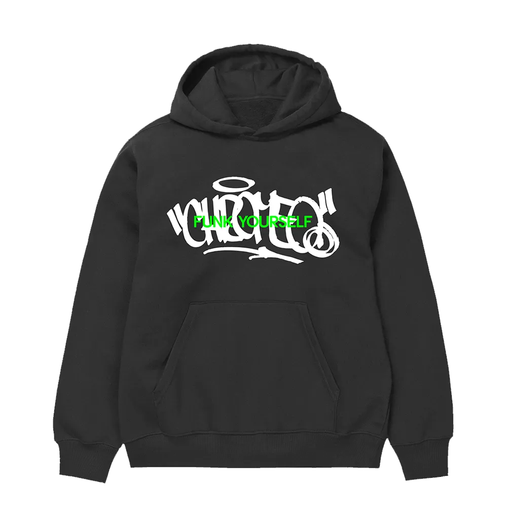 FUNK YOURSELF GRAF HOODIE (BLACK)