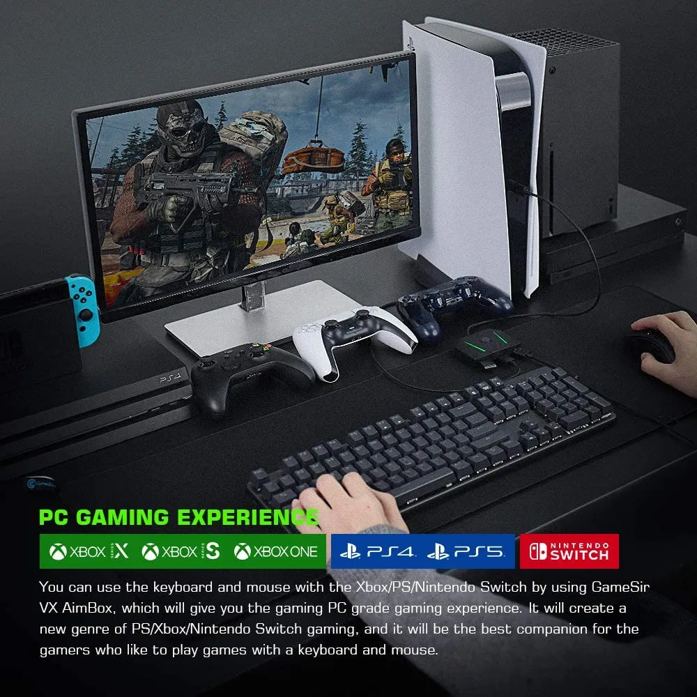 GameSir VX AimBox Keyboard Mouse Converter