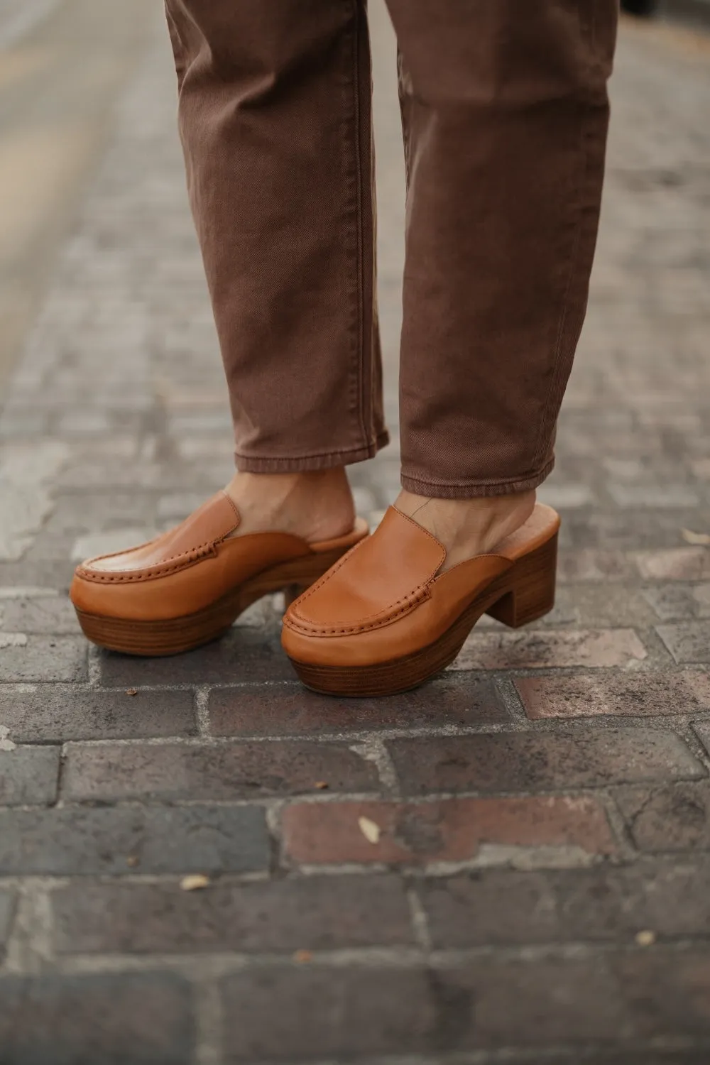 Gem in Cognac Leather by Chocolat Blu