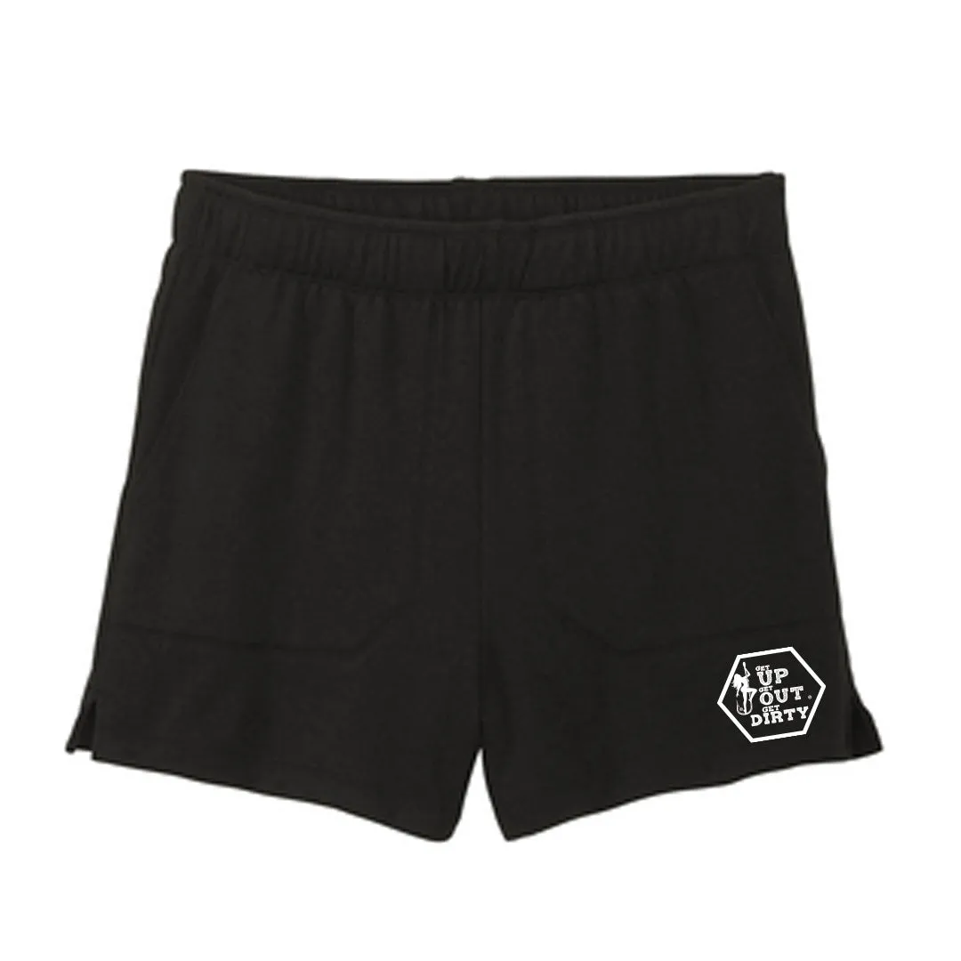 GET UP GET OUT GET DIRTY® Ladies Shorts