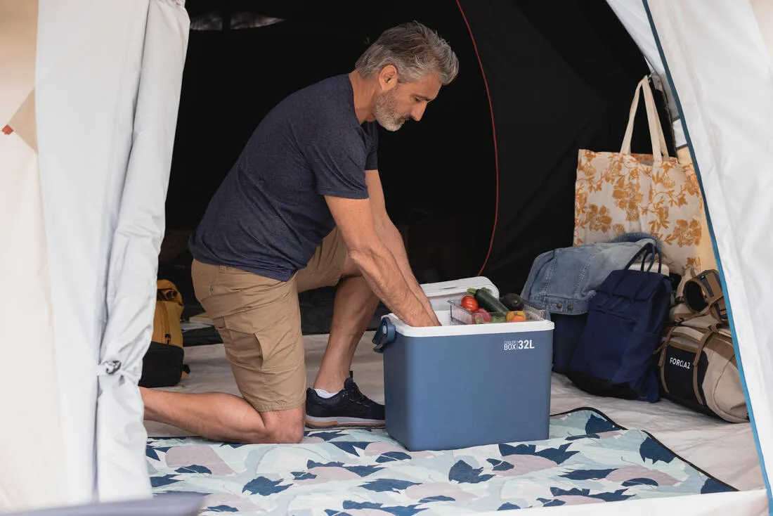 Glaciere rigide de camping  - 32 litres  - conservation au frais 14 heures