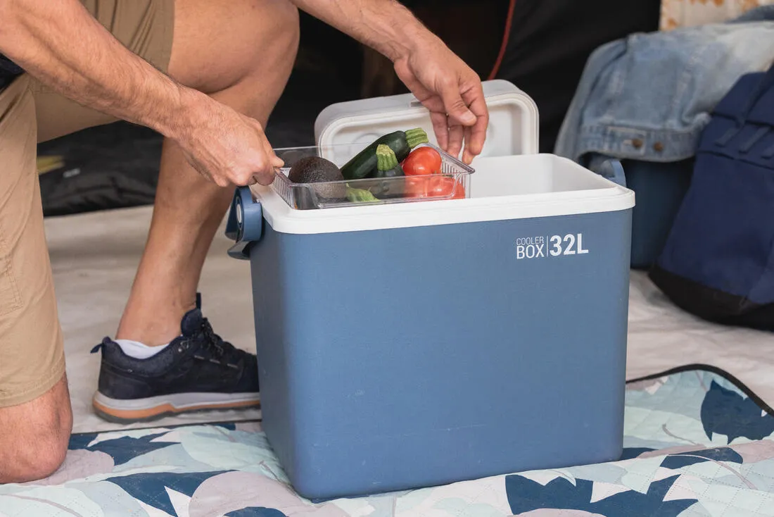 Glaciere rigide de camping  - 32 litres  - conservation au frais 14 heures