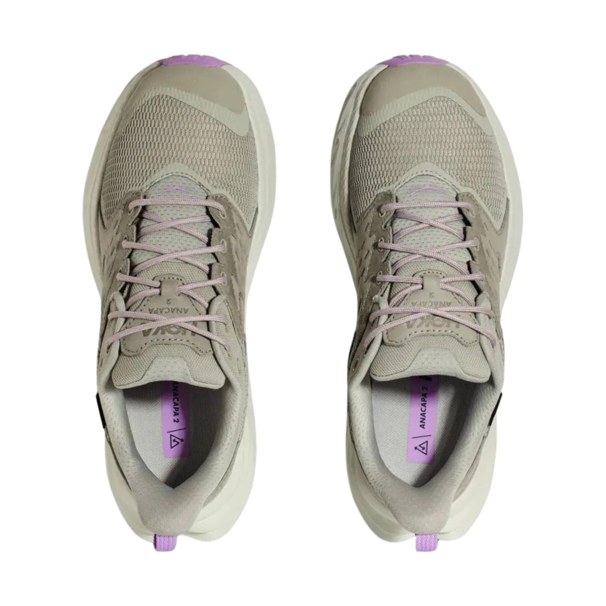 HOKA Women's Anacopa 2 Low GTX Hiking Shoe - Barley/Celadon Tint