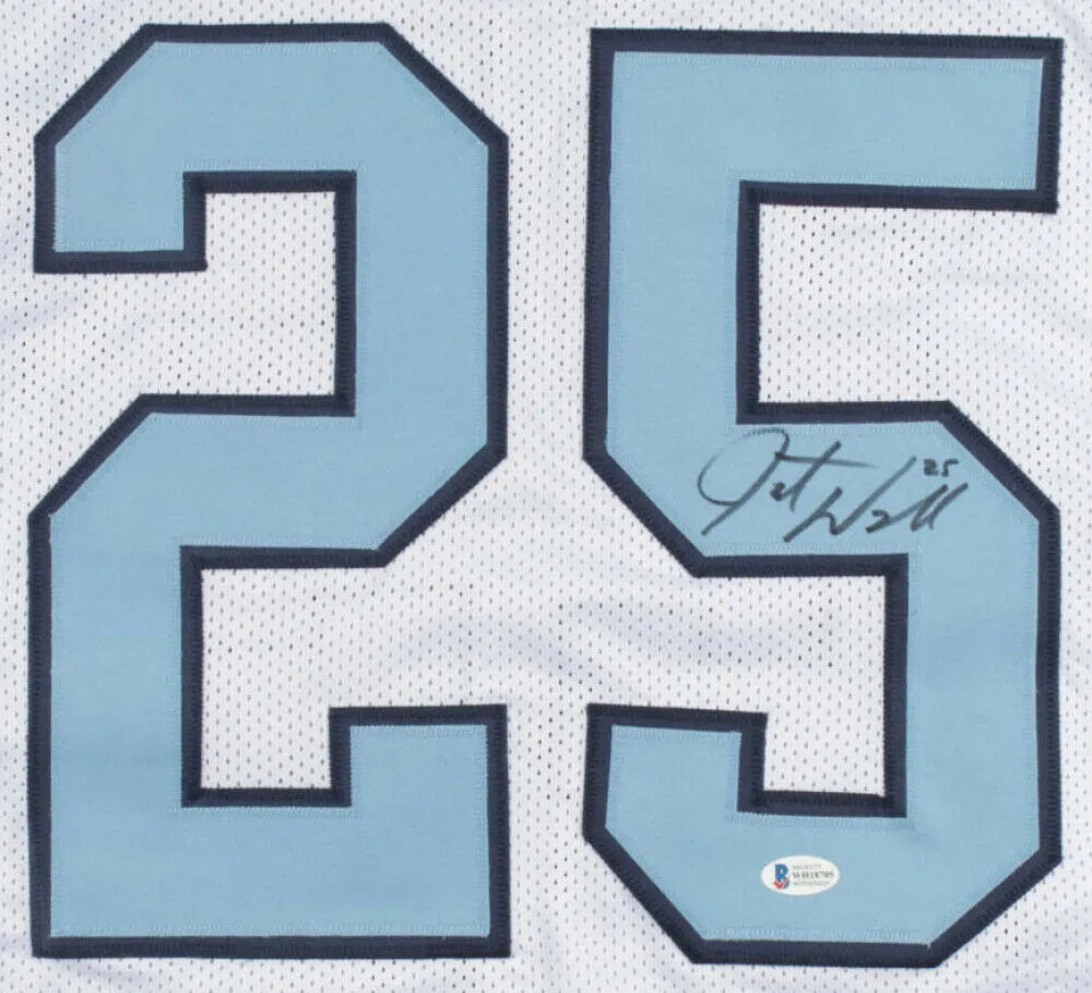 Javonte Williams Signed North Carolina Tar Heels Jersey (Beckett COA) Broncos RB