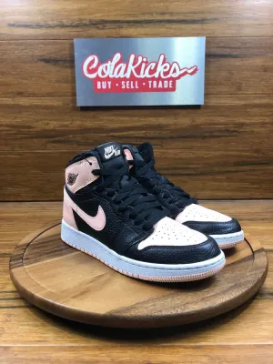 Jordan 1 Retro High Black Crimson Tint (GS)