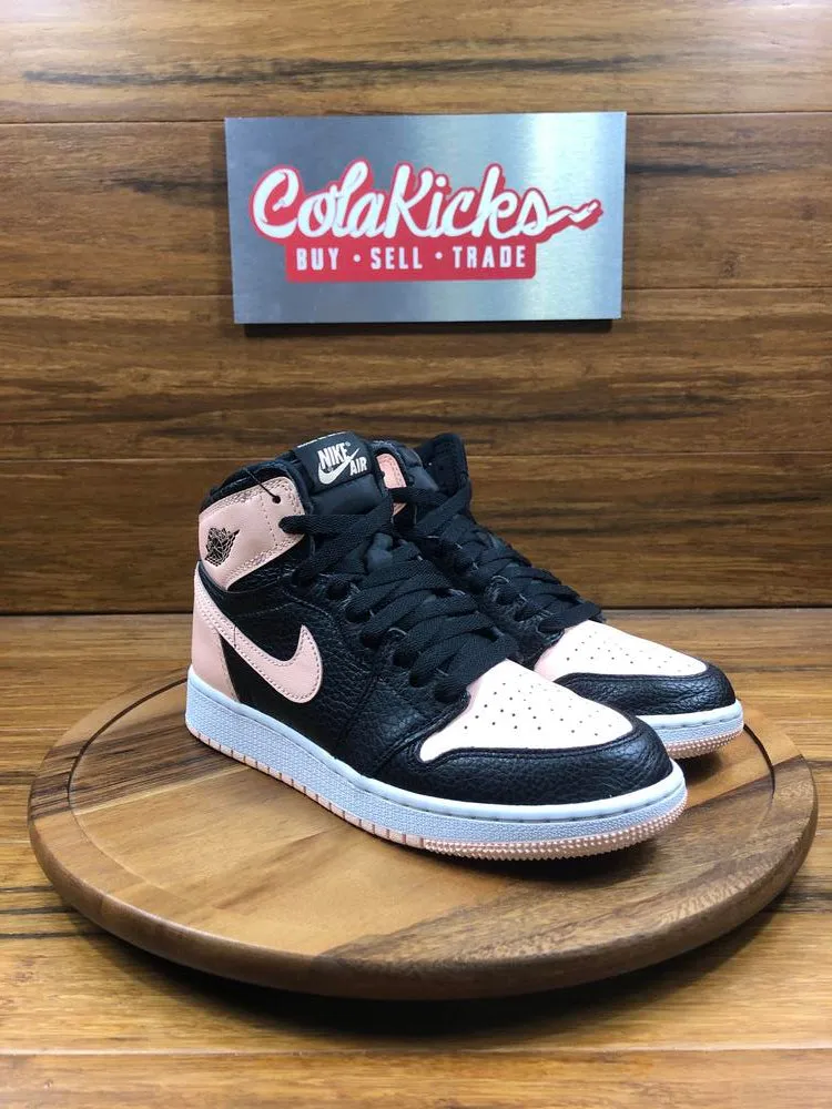 Jordan 1 Retro High Black Crimson Tint (GS)