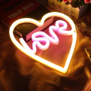 Love Heart LED Light