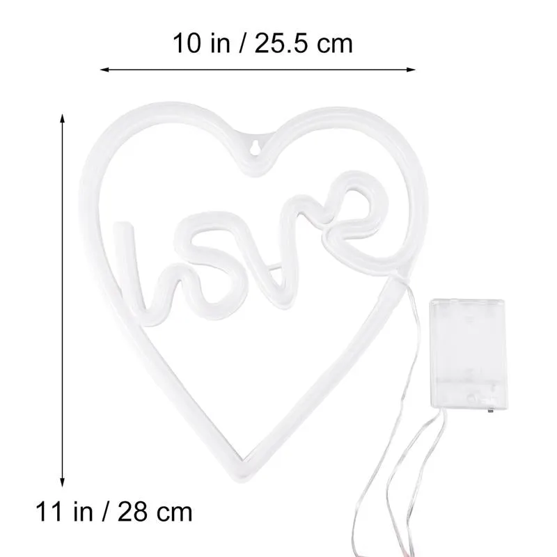 Love Heart LED Light