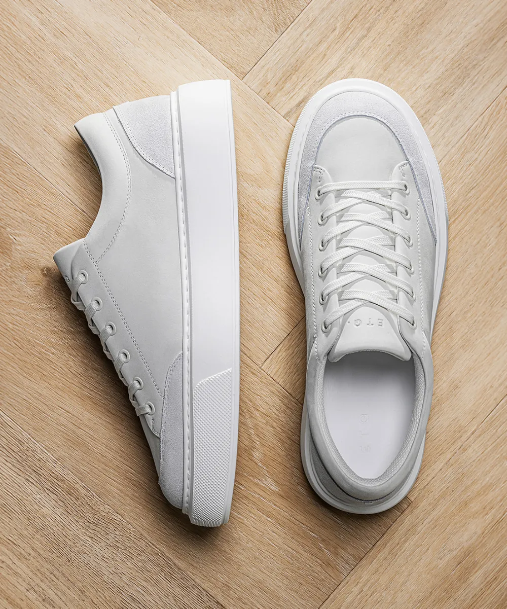 LT 02 Platform Premium Nappa White