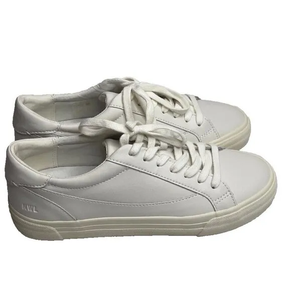 Madewell Women s $88 Sidewalk Low-Top Sneakers White Size 12M ND989