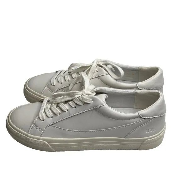 Madewell Women s $88 Sidewalk Low-Top Sneakers White Size 12M ND989
