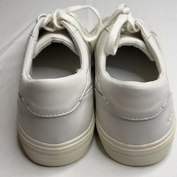 Madewell Women s $88 Sidewalk Low-Top Sneakers White Size 12M ND989