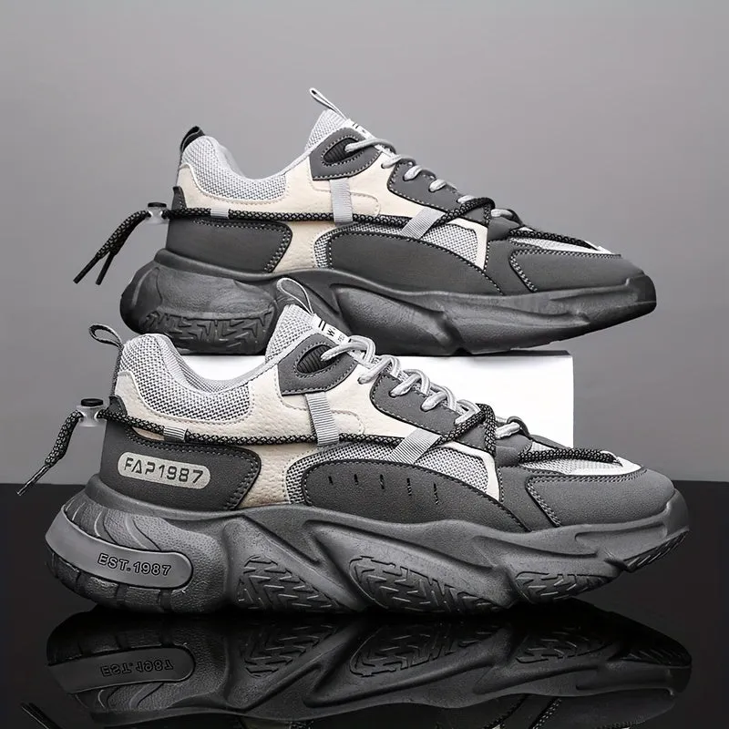 Men'S Fashion Sneakers, Fabric Lining, Rubber Sole, FS