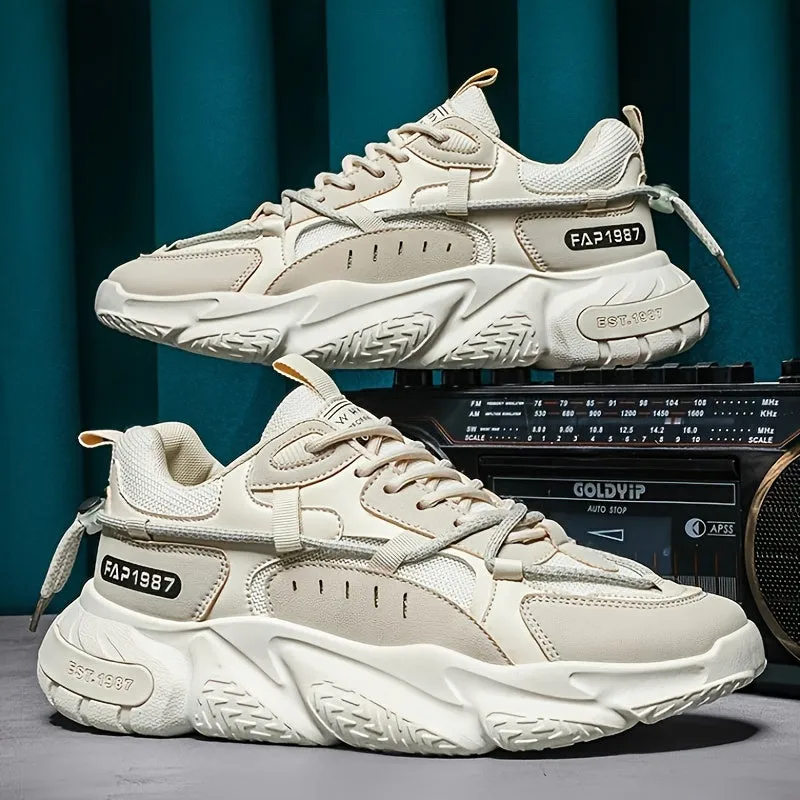 Men'S Fashion Sneakers, Fabric Lining, Rubber Sole, FS