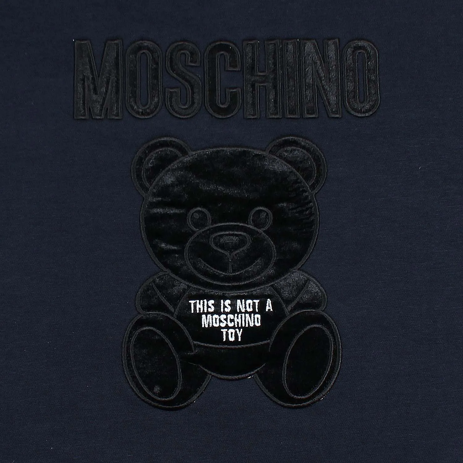 Moschino Navy Bear Premium Sweatshirt
