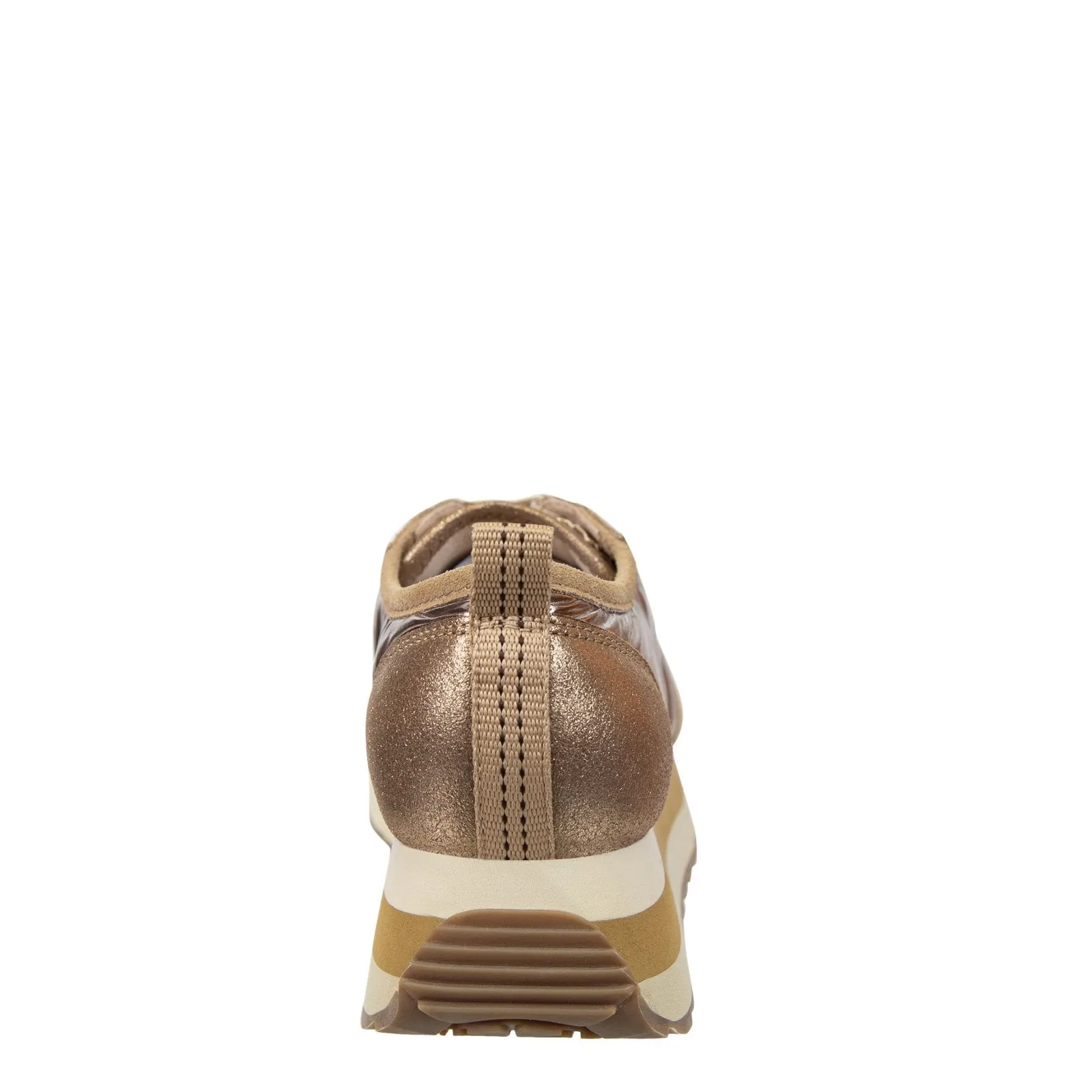 Naked Feet: KINETIC in GOLD Platform Sneakers