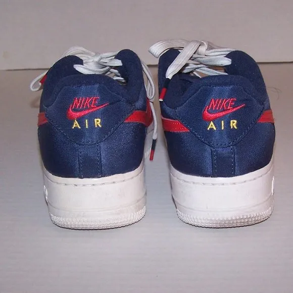 NIKE AIR  AIR FORCE 1 LV8 &quot; INDEPENDENCE DAY &quot; SNEAKERS 820438-603