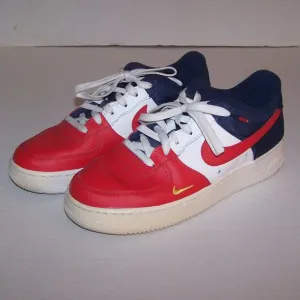 NIKE AIR  AIR FORCE 1 LV8 &quot; INDEPENDENCE DAY &quot; SNEAKERS 820438-603