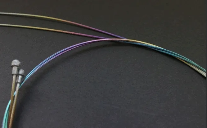 NISSEN SAI Premium Road Rainbow Brake Cable Set