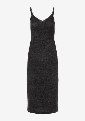 NM Mabelle Lurex Midi Dress