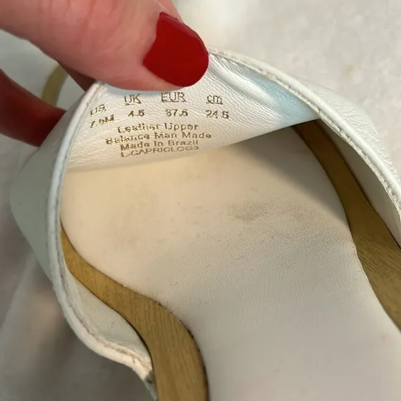 NWOT Franco Sarto Capri 3 Clog Sandal