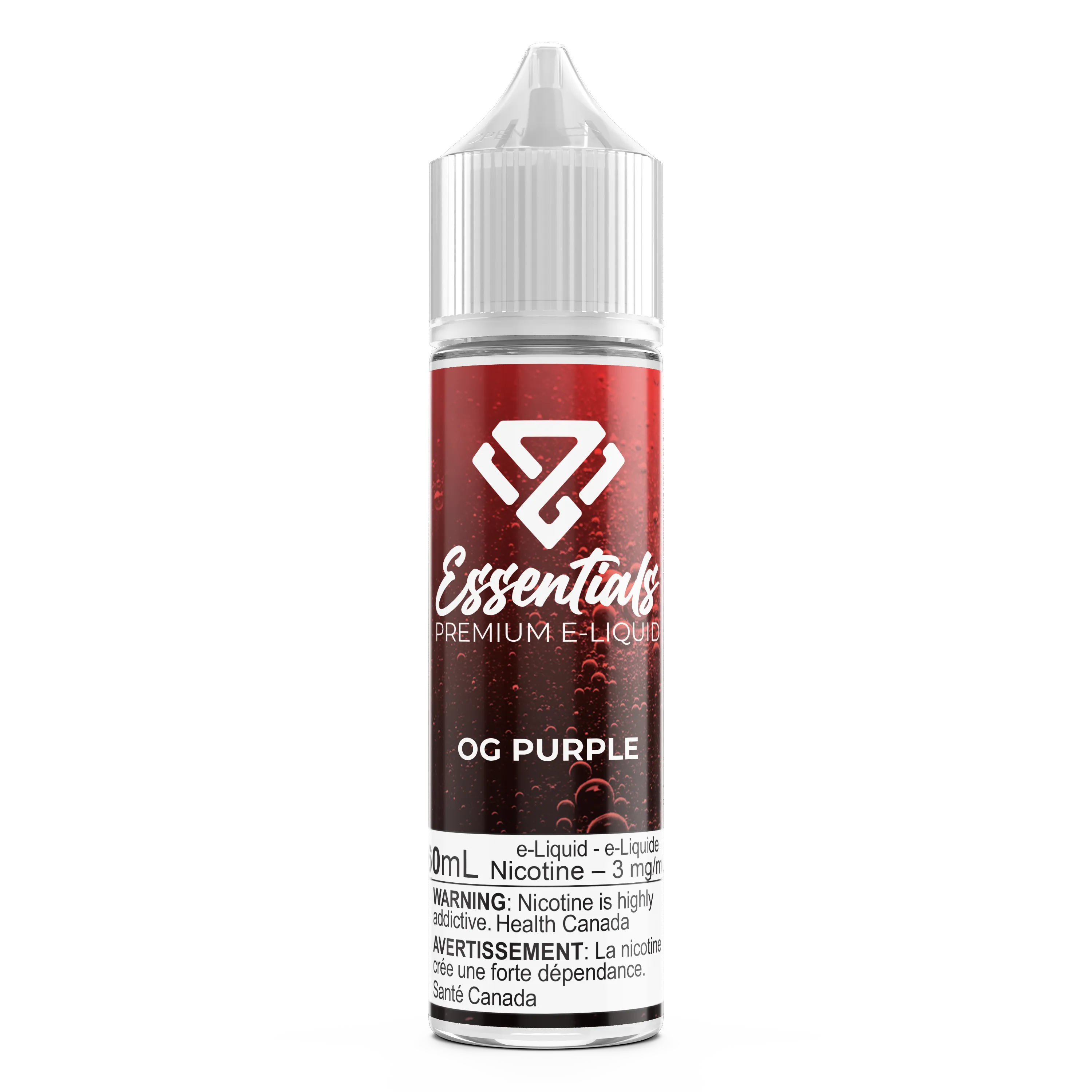 OG PURPLE BY ESSENTIALS PREMIUM E-LIQUID - 60ML