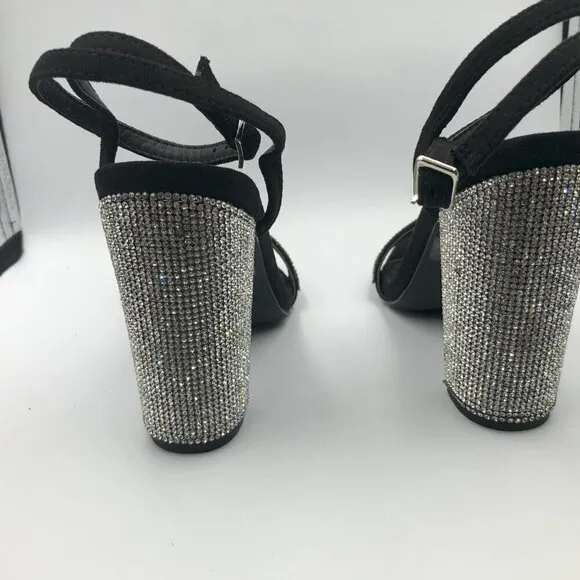 Olivia Ferguson Rhinestone High Heels Size 6.5 (Brand New)