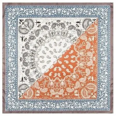 Oranges Bandana Tücher