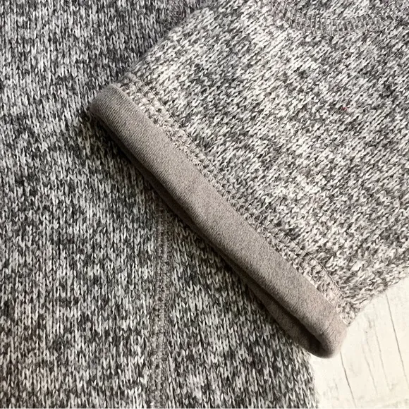 Patagonia Better Sweater 1/4-Zip Fleece Pullover - Women’s Medium - Heather Gray