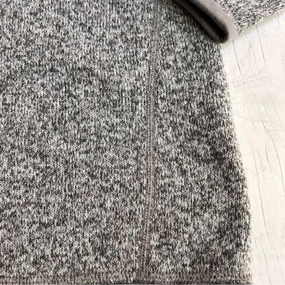 Patagonia Better Sweater 1/4-Zip Fleece Pullover - Women’s Medium - Heather Gray