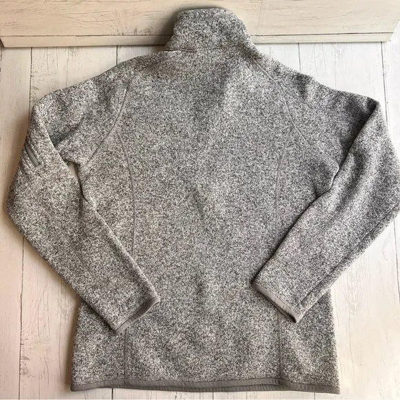 Patagonia Better Sweater 1/4-Zip Fleece Pullover - Women’s Medium - Heather Gray
