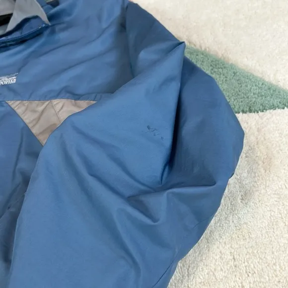 Patagonia Lightweight Vintage Outdoor Zip Up Storm Jacket Wind Resistant Medium