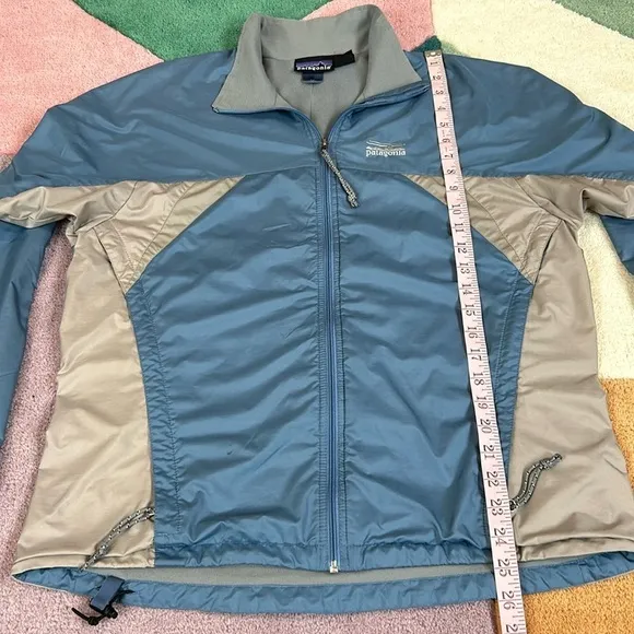 Patagonia Lightweight Vintage Outdoor Zip Up Storm Jacket Wind Resistant Medium
