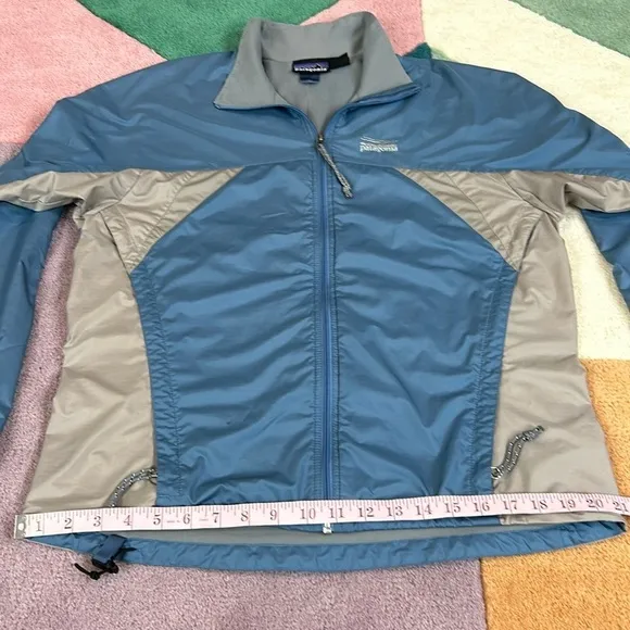 Patagonia Lightweight Vintage Outdoor Zip Up Storm Jacket Wind Resistant Medium