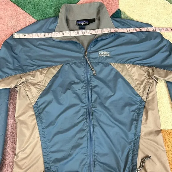 Patagonia Lightweight Vintage Outdoor Zip Up Storm Jacket Wind Resistant Medium