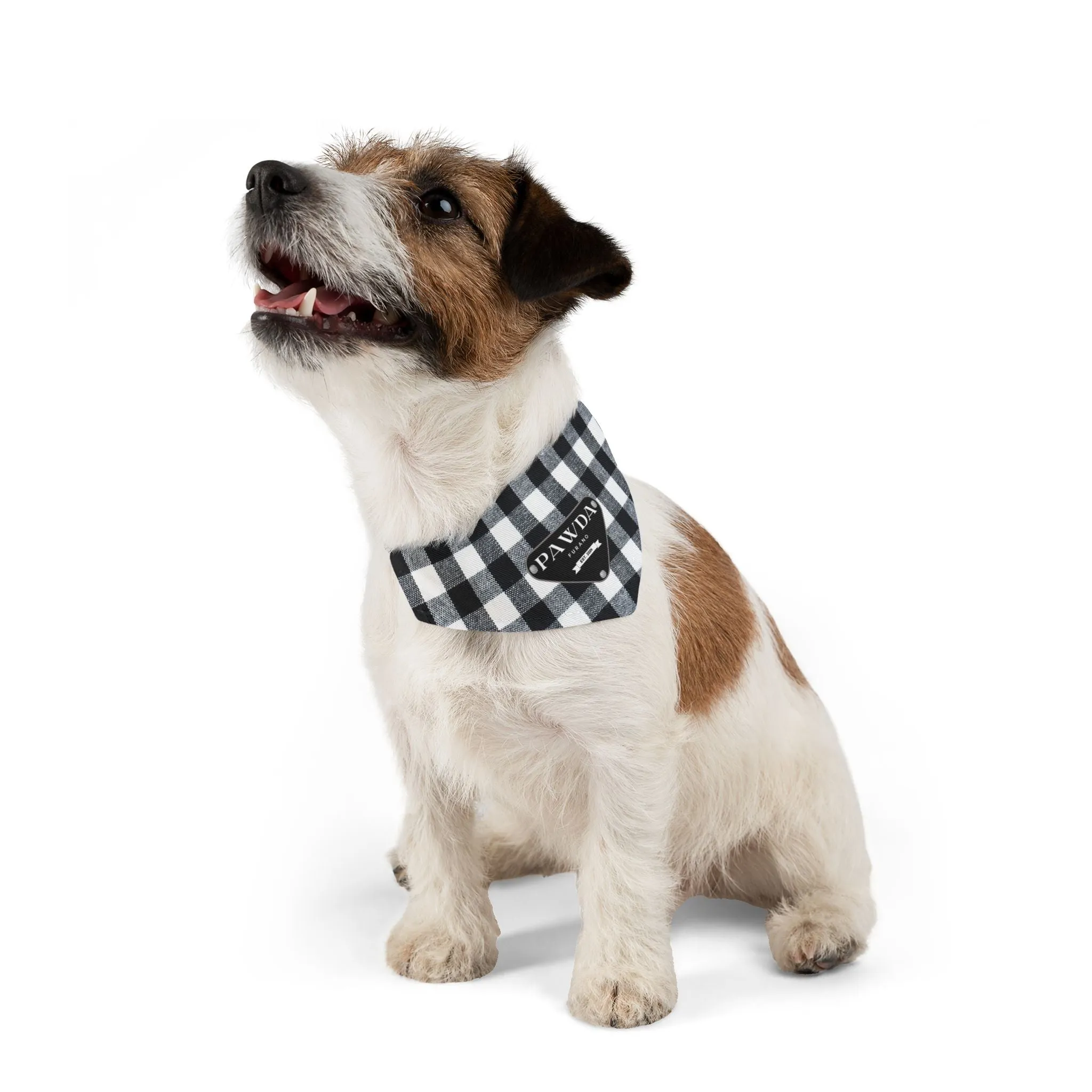 Pawda Faux-Designer Pet Bandana Collar