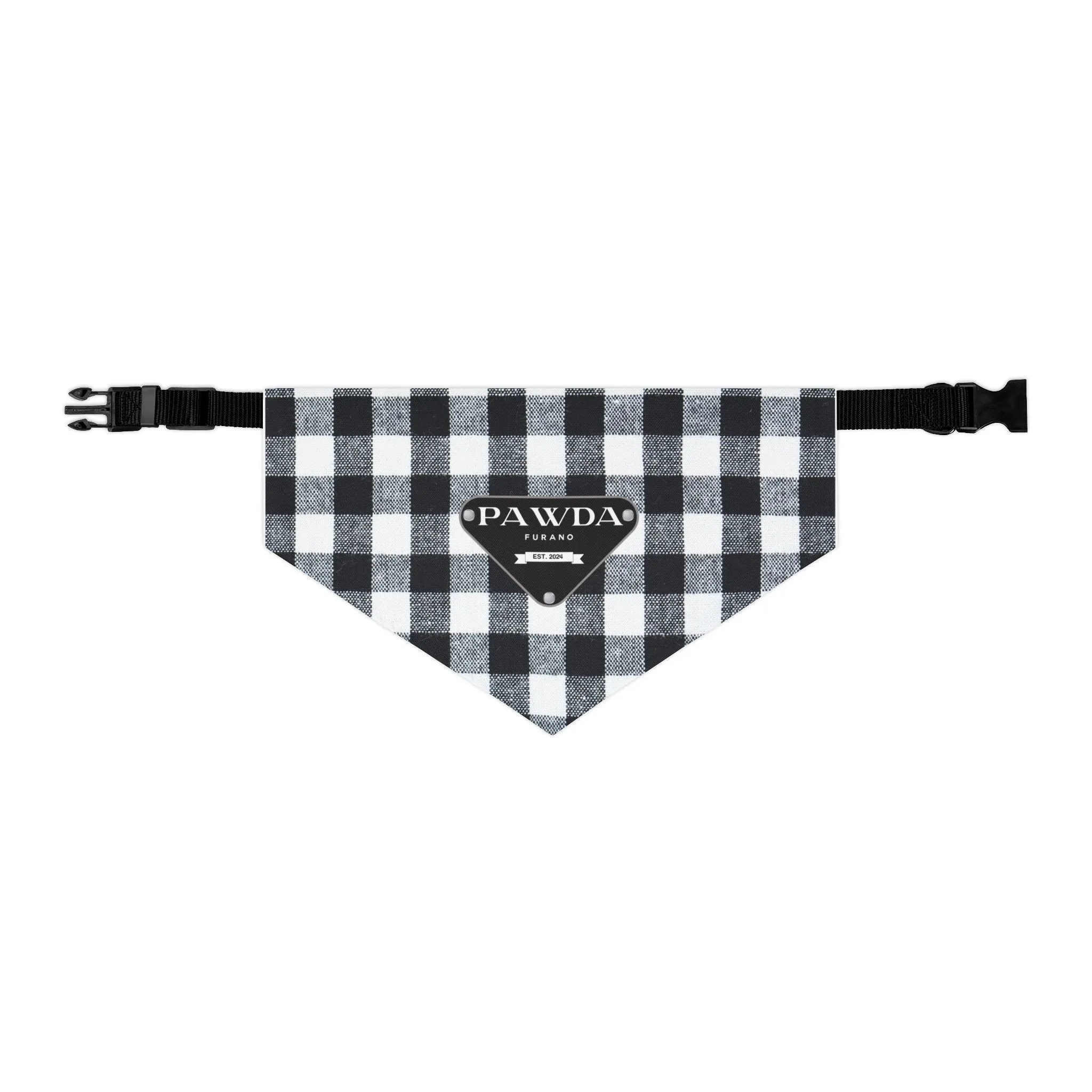 Pawda Faux-Designer Pet Bandana Collar