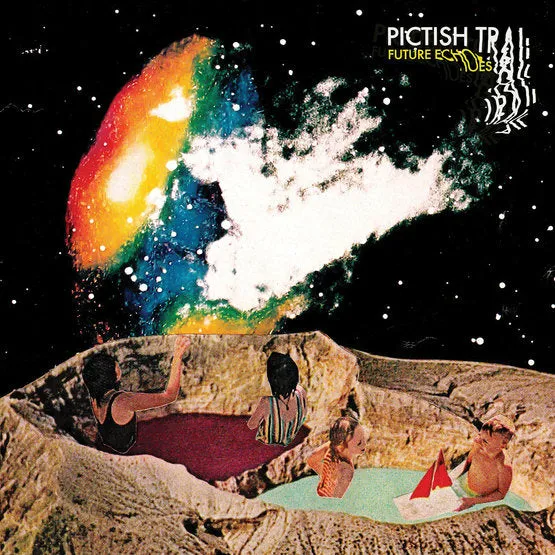 Pictish Trail 'Future Echoes' Vinyl 2xLP - Cosmic Coloured   Download Card