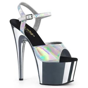 Pleaser Adore 709HGCG Silver Chrome