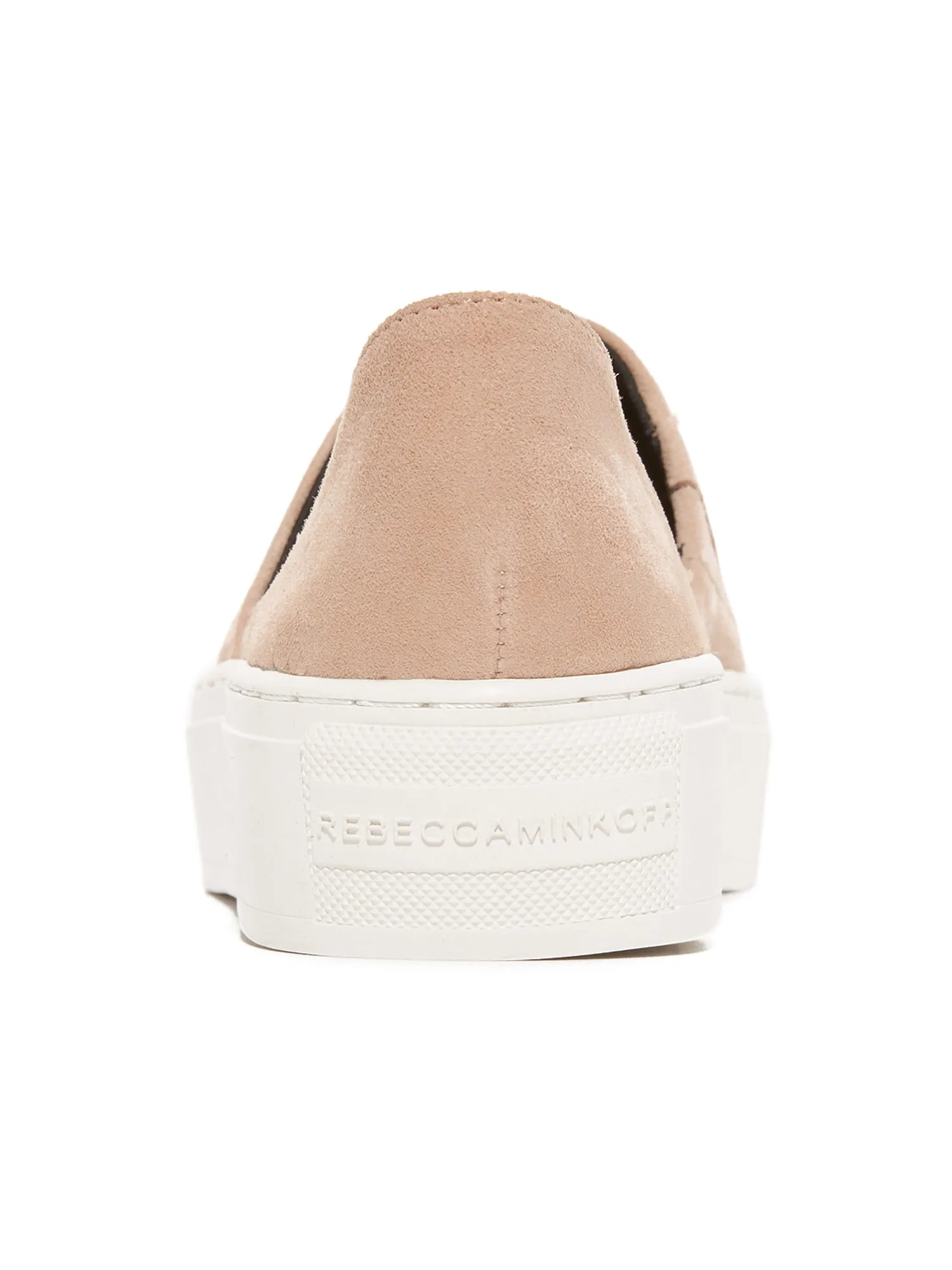 REBECCA MINKOFF Women's Nana Suede Slip-On Platform Sneakers $130 NIB
