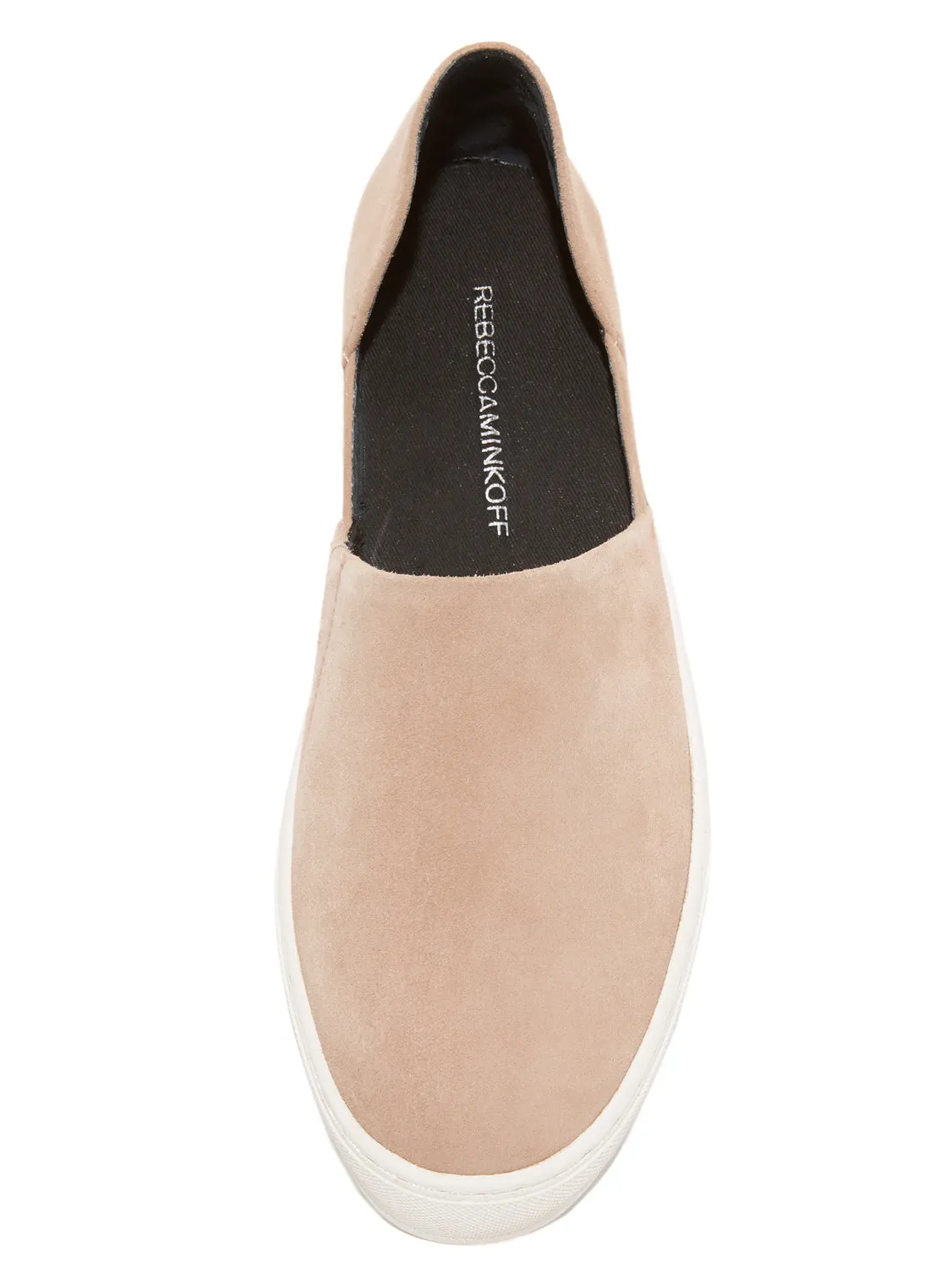 REBECCA MINKOFF Women's Nana Suede Slip-On Platform Sneakers $130 NIB