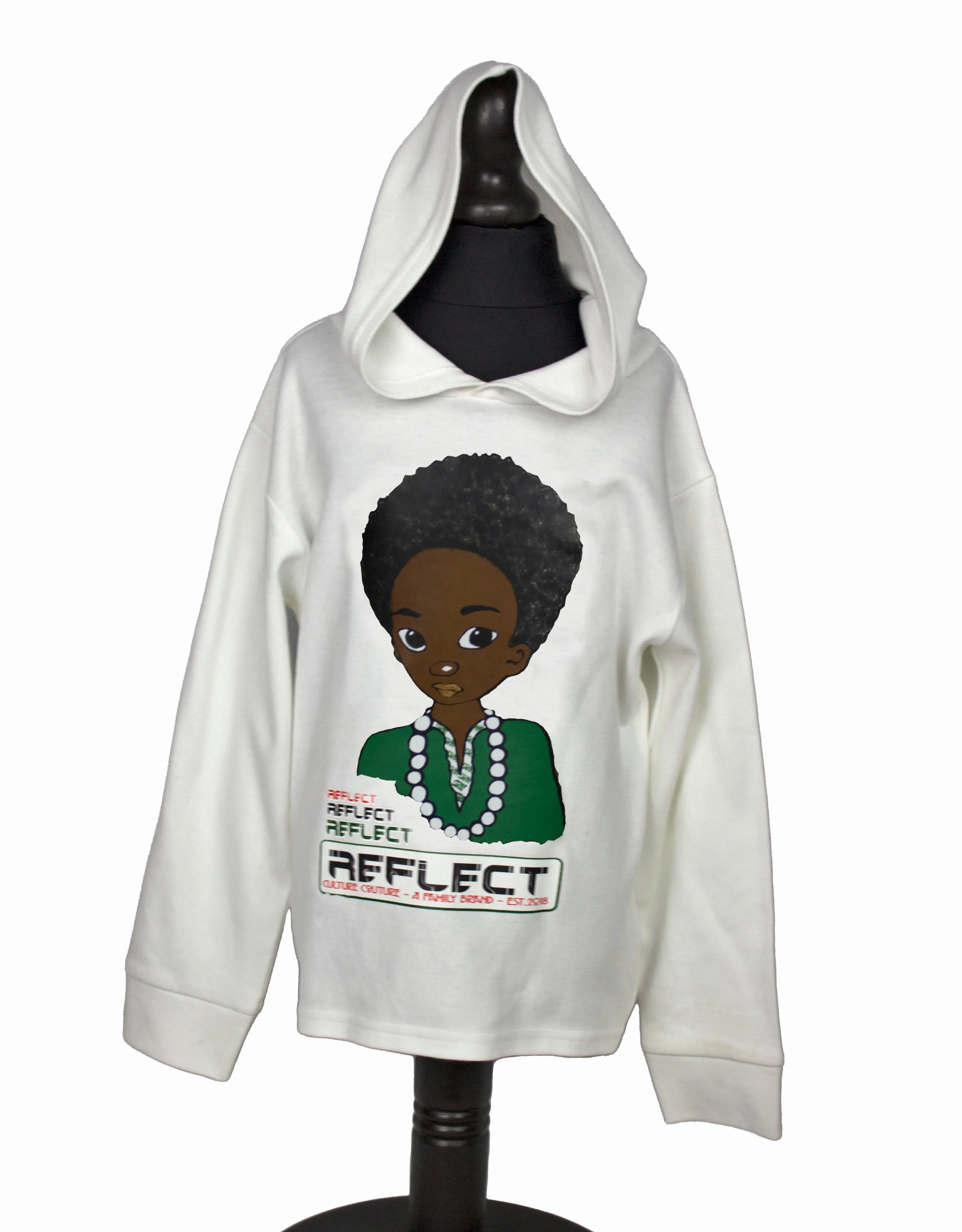 REFLECT Premium Hoodie Boys [WHITE] SALE
