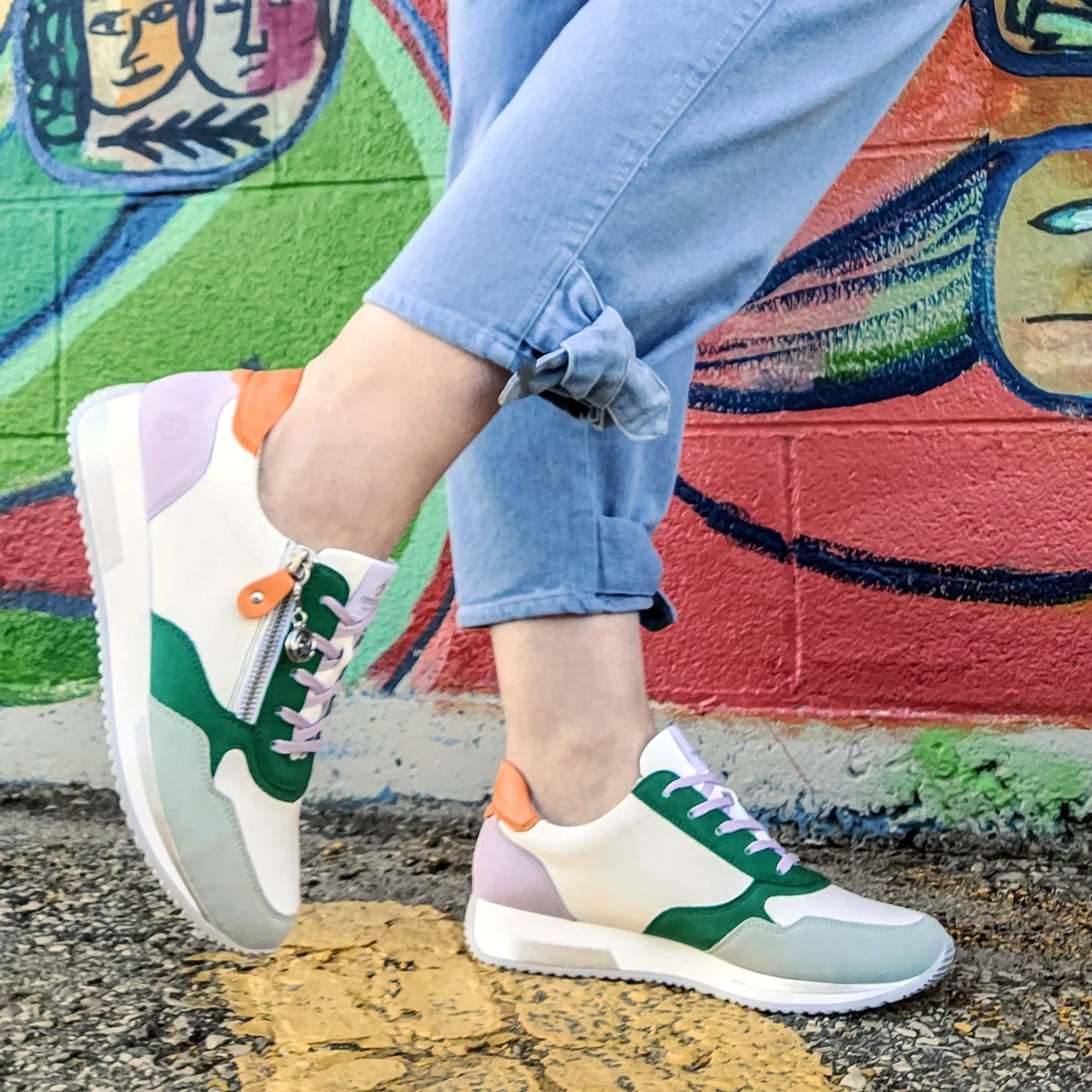 Remonte D0H01-83 - Teal Multi