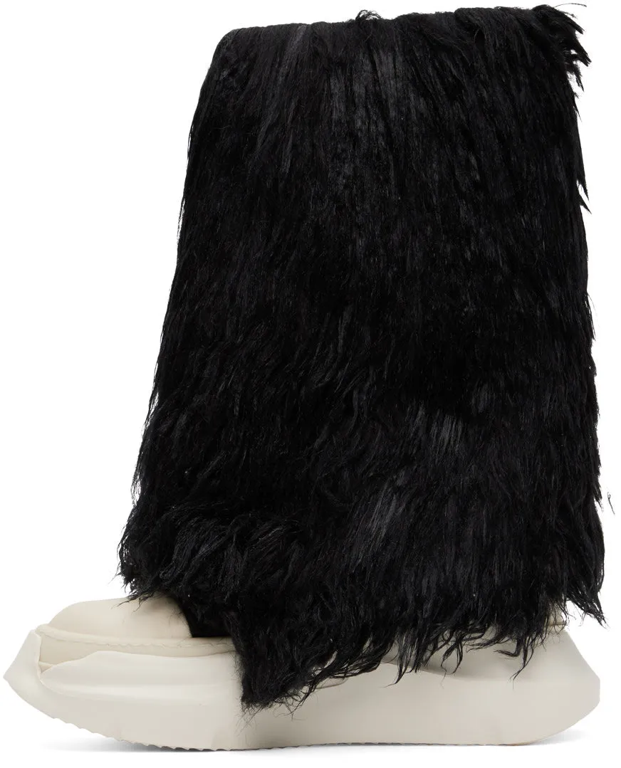 RICK OWENS DRKSHDW Black Strobe Fogachine Boots