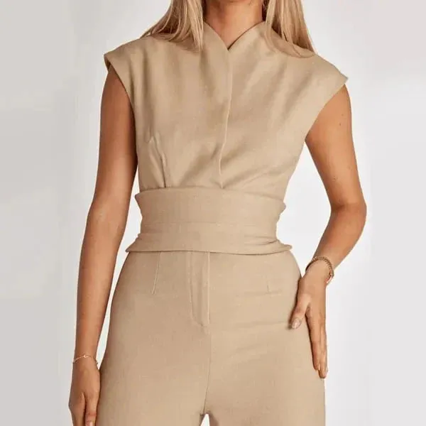Riri – Stijlvolle jumpsuit met wijde pijpen