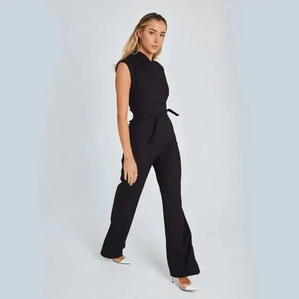 Riri – Stijlvolle jumpsuit met wijde pijpen
