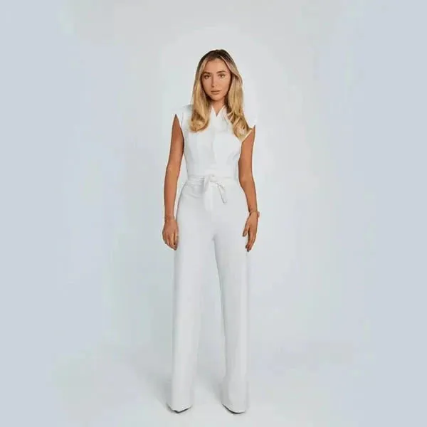 Riri – Stijlvolle jumpsuit met wijde pijpen