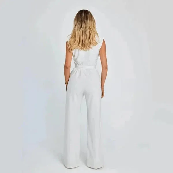 Riri – Stijlvolle jumpsuit met wijde pijpen