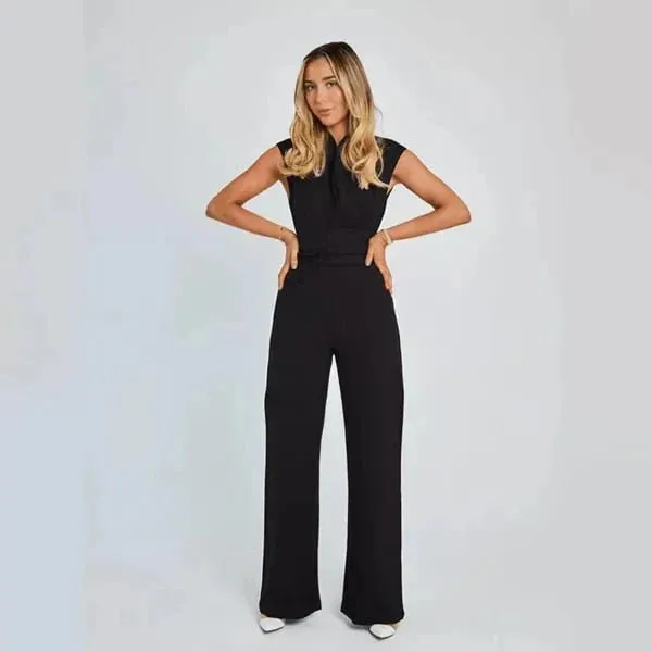 Riri – Stijlvolle jumpsuit met wijde pijpen